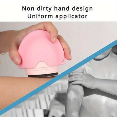 Refillable Silicone Sunscreen Applicator Roller